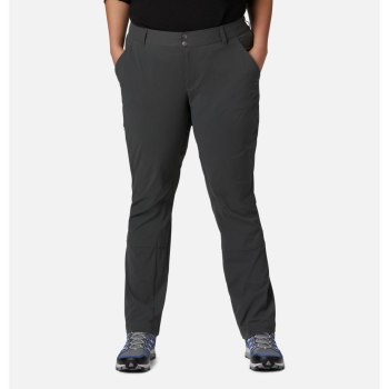 Columbia Saturday Trail Stretch Plus Size, Pantalones Grises Oscuro Para Mujer | 531689-WYS